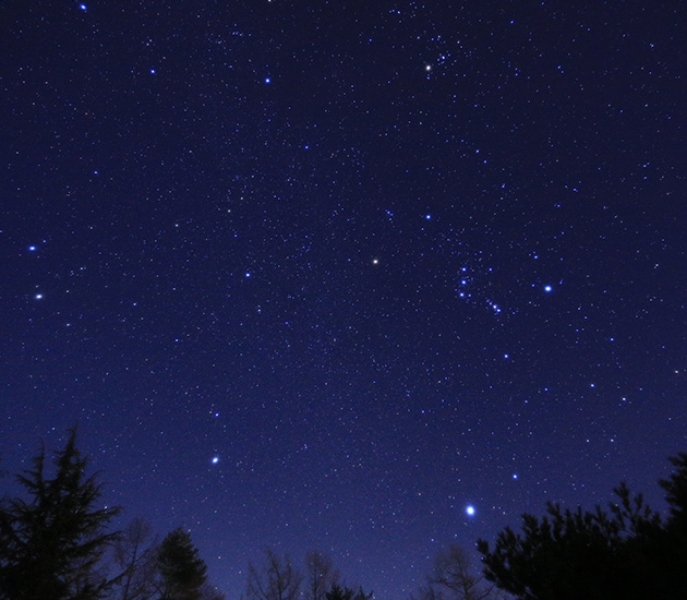 みなみまきむらの星空